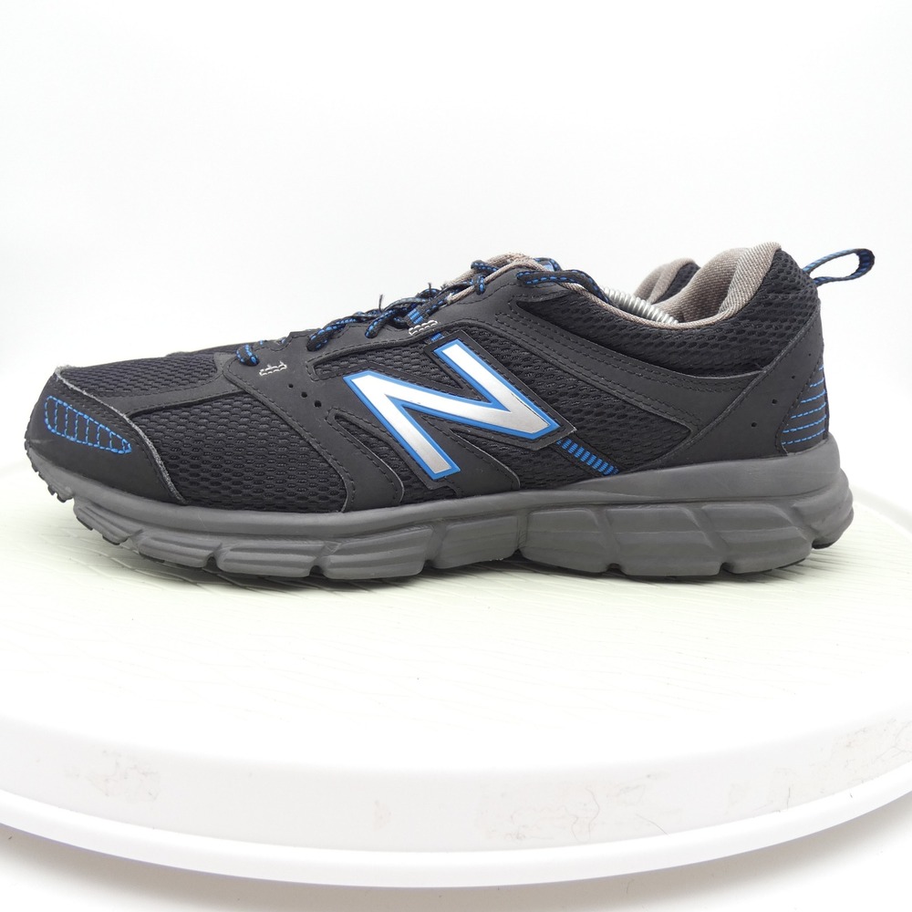 New Balance 430 Mens Running Shoes Black Blue M430LB1 Sneakers Size 13